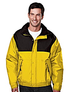 image of Tri-mountain Mens Big and Tall Water Resistant Fleece Shell Jacket
