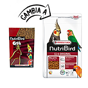 Versele-laga nutribird g14 Original 1кг (упак 5шт) (5410340220580)