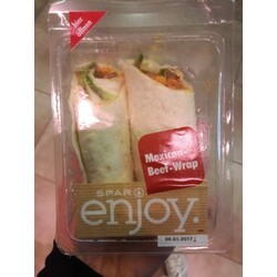 image of Spar Enjoy Mexican beef wrap