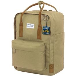 image of Mochila Erasmus Tandem World Camel