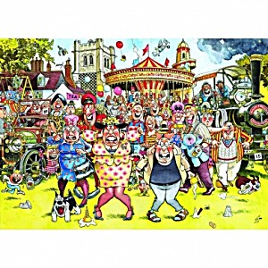 image of Wasgij Original 13 - Calendar Girls 1000 Piece Jigsaw Puzzle