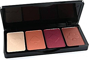 image of W7 Casino Palette Blush Highlight Contour Paletka Do Konturowania Twarzy