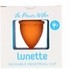 image of Kubeczek Menstruacyjny Lunette, Model 1, Pomarańczowy + Woreczek