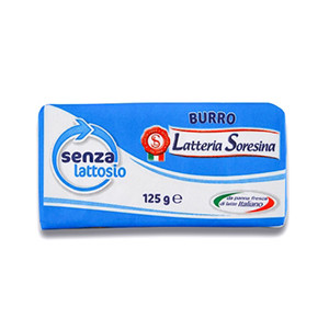 image of Latteria Soresina Burro Soresina Senza Lattosio 125 G