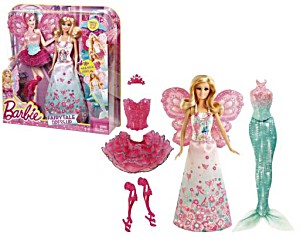 Barbie Mix & Match Fairytale Dress Up (746775290399)