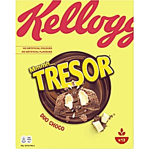 image of Kellogg's MMMH. Tresor Duo Choco 375G