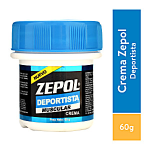image of Zepol Deportista Muscular Pote 60G