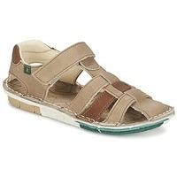 image of El Naturalista Kiri Boys's Children's Sandals In Beige