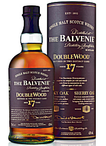 image of Balvenie Double Wood Single Malt Scotch Whisky Aged 17 Years (1 X 70 CL Single Malt)