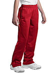 image of Sport-tek Youth Tricot Relaxed Athletic Track Pant