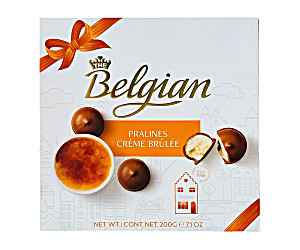 Конфеты шоколадные the belgian Крем-брюле 200г*12 (5413121360079)