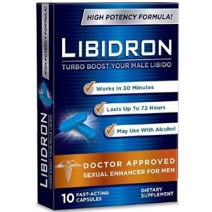 image of Last Longer In Sex With Leading Libidron Last Longer Pills! Clinically Tested To Make You Last Longer In Bed With More Than a Decade Of Research To Create The Most Potent, Fastest Acting, Longest Lasting Virility Formula In The World! (10 Capsules)