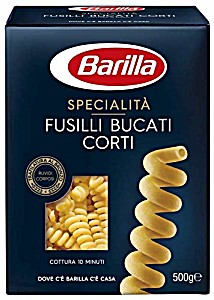 image of Barilla Specialit Fusilli Bucati Corti 500G