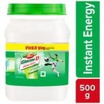 image of Dabur Glucose -D Energy Boost With Vitamin D, 500 G (450GM + 50GM Free)