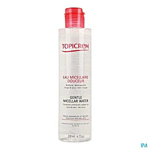 image of Nigy Topicrem Gentle Cleansing Water Face / Eyes 200ML (cleaning)