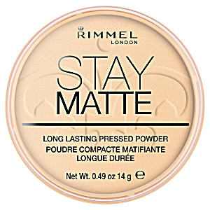 Rimmel stay matte pressed Powder 001 transparent 0.49oz 14g (3607345064505)
