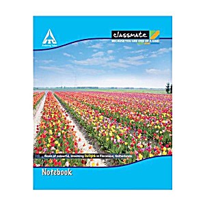image of Classmate Notebook Four Lines With Gap 19 X 15.5 CM