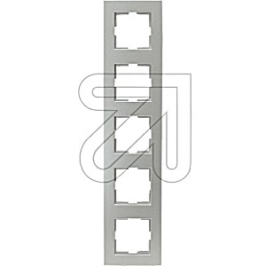 image of 5-way Frame Viko Panasonic Novella Silver