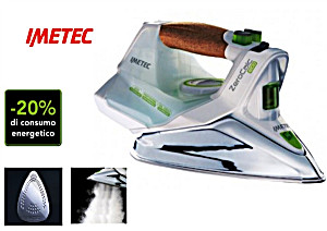 image of Imetec Ferro 9254 Zerocalc Eco Pro Manico Sughero. Vapore 40 / 100 - Anticalcare