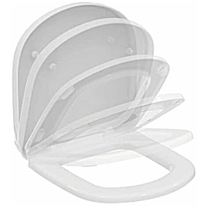 image of Ideal Standard Tempo / Kheops Short Soft Close Toilet Seat and Cover White