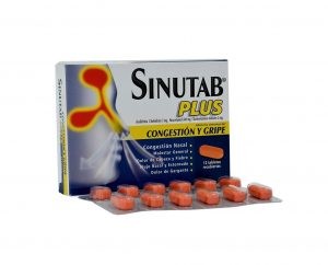 image of Sinutab Plus 50 MG Caja X 12 Tabletas