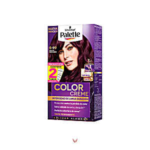 image of Palette Color Creme Kit 6-99 Violeta Profesional + DT