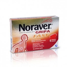 image of Noraver Gripa Fast Caja X 60 Capsulas
