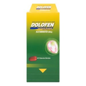 image of Dolofen 500 MGS 60 Capsulas
