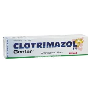 image of Clotrimazol Crema Topica 1% Tubo x 40GR Genfar