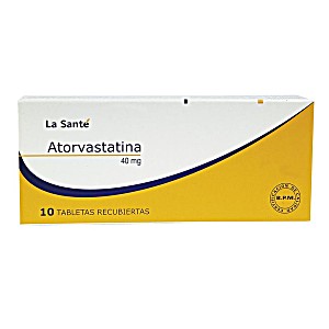 image of Atorvastatina 40MG Caja X 10 Tab La Sante