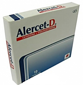 image of Alercet D 5MG / 15MG Caja X 10 Capsulas