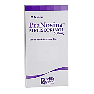 image of Pranosina 500MG X 20 Tab (metisoprinol)