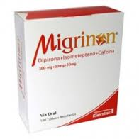 image of Migrinon 300+30+30 MG Cja X 100 Tab