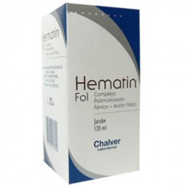 image of Chalver Hematin Fol Caja Con Frasco X 120 ML RX