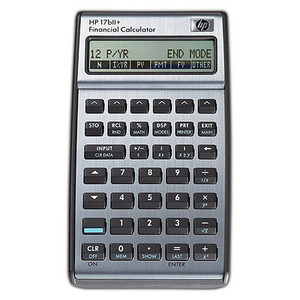 image of Regner Finans HP 17bii Fra Hewlett Packard
