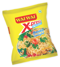 image of Wai Wai Xpress Instant Noodles - Jain Masala, 55 G Pouch
