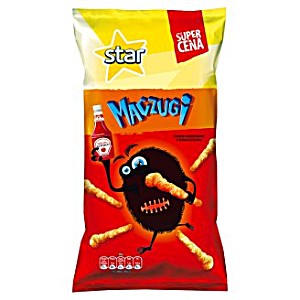 image of Star Maczugi Chrupki Kukurydziane O Smaku Ketchupu