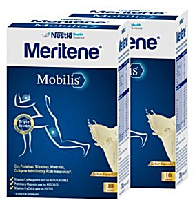 image of Meritene Mobilis Vanilla 2X10 Units