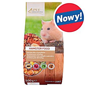 image of Tesco Pet Specialist Hamster Food 500 G