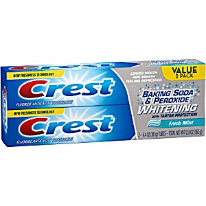 Crest Bake Soda Perox Paste Twin 6.4oz