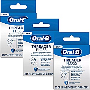 image of Oral-b Glide Pro-health Threader Floss