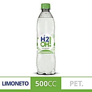 image of Agua Saborizada Limoneto H2oh Con Gas 500 ML
