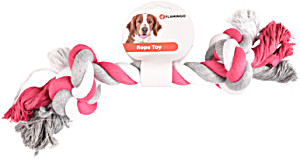 Flamingo веревка 2узла xl 40см (упак 3шт) (5400274305002)