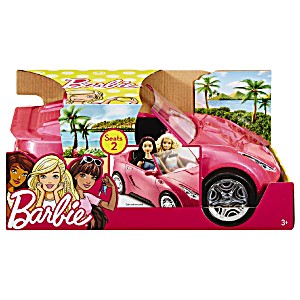 image of Mattel Barbie BDF38 - Glam Cabrio, Zubehr