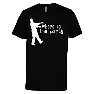image of Mens CVC Short Sleeve Crew Neck Tee Where Is the Party Jet, Jetblack, S, Style, P601C