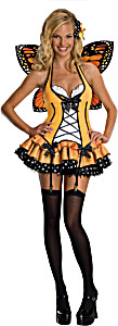 image of Morris Costumes Adult Womens Animals & Insects Fantasy Butterfly XS, Style Ru889139xs