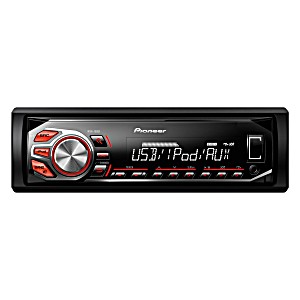 image of Pioneer MVH-160 Ui Autoradio Mit RDS (wma / MP3, Aux-in