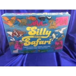 image of Game Children Matching Silly Safari Mixing Animal Puzzle Word Education Age 6-10