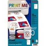image of Hama Printme! Ink-ceran Transferfolie Fr Porzellan, Keramik, Glas & Metall, DIN-A4, 2 Blatt