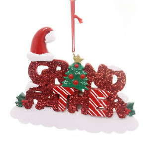 image of Personalized Ornaments Grandfather Resin Christmas 324